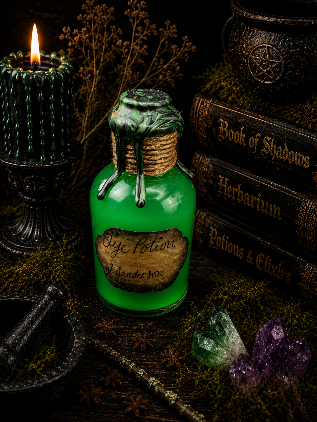 Handmade Life Potion Bottle - Disney Villain Inspired Gift | Hocus Pocus