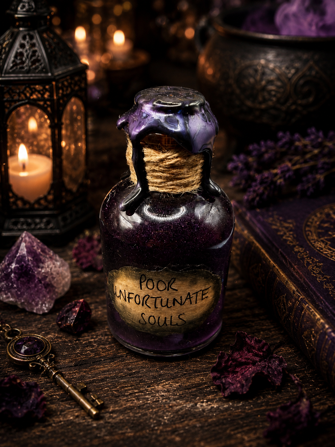 Handmade Poor Unfortunate Souls Potion – Disney Villain Inspired Gift | Hocus Pocus