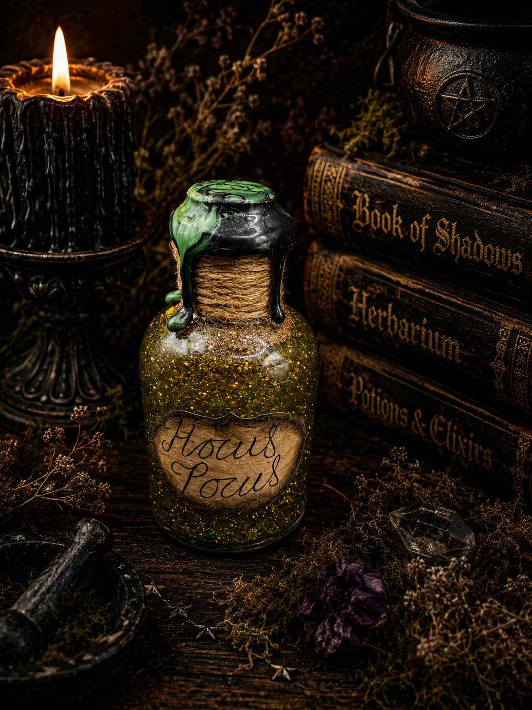Handmade Hocus Pocus Potion Bottle - Disney Villain Inspired Gift | Hocus Pocus